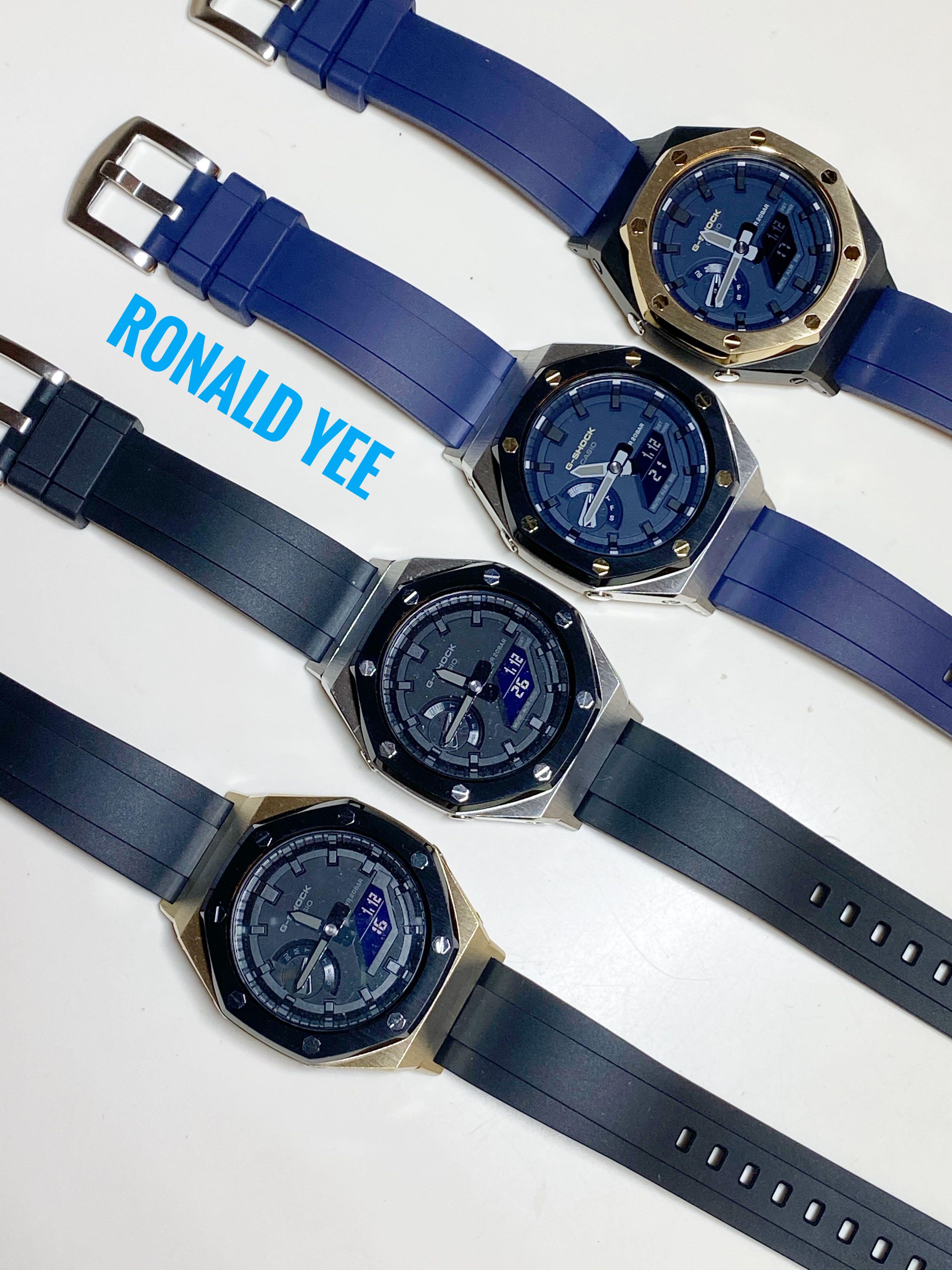 G shock steel rubber strap on sale