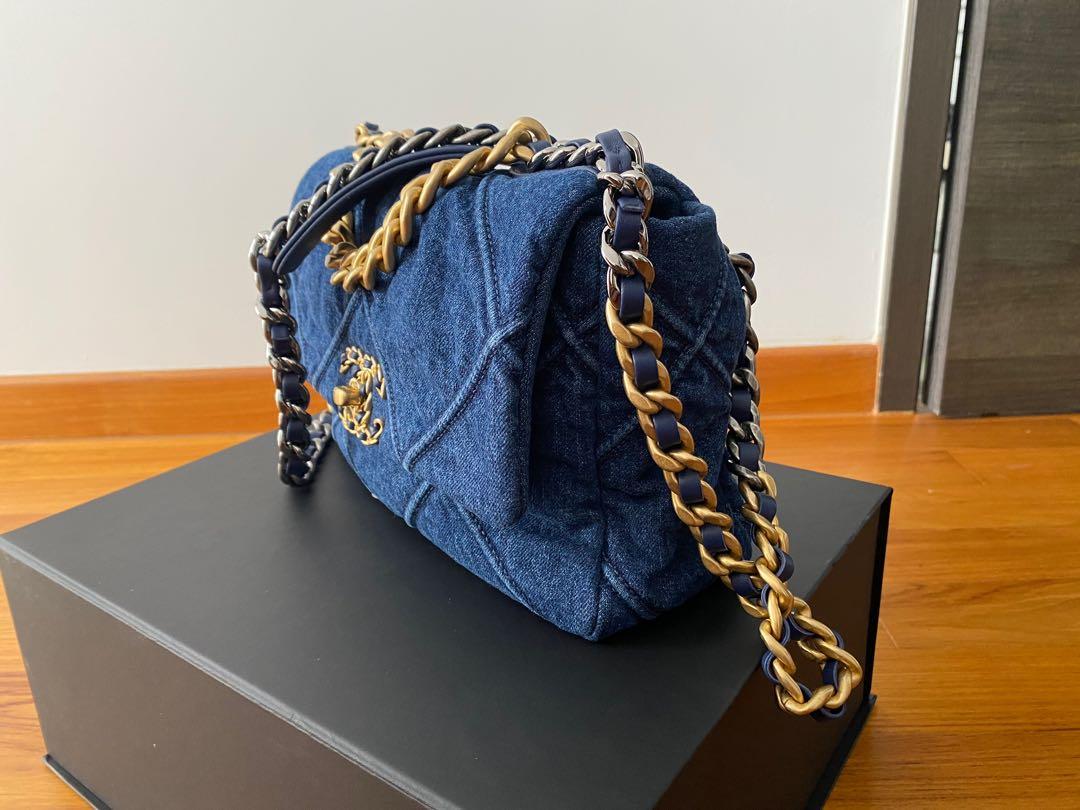 Chanel 19 Denim Handbag is Spring IT bag!