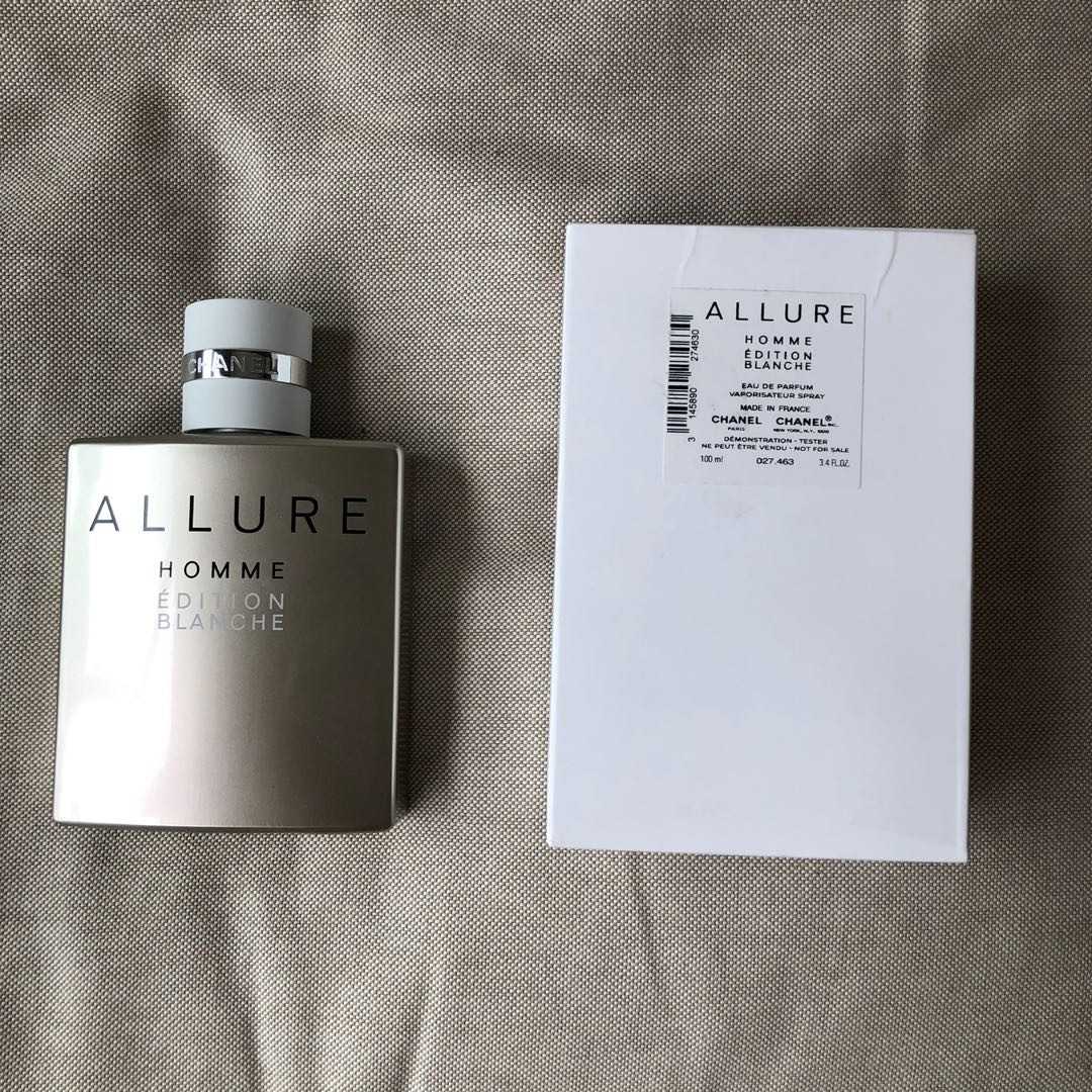 Chanel Allure Homme Edition Blanche (100 ml, tester, BNIB), Beauty