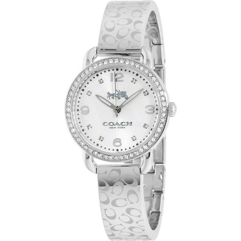 Silver coach watch sales