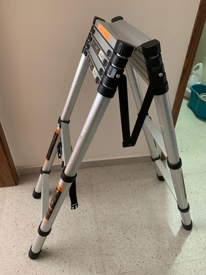 Collapsible& adjustable interlock ladder (2.5M) for sale, Everything ...