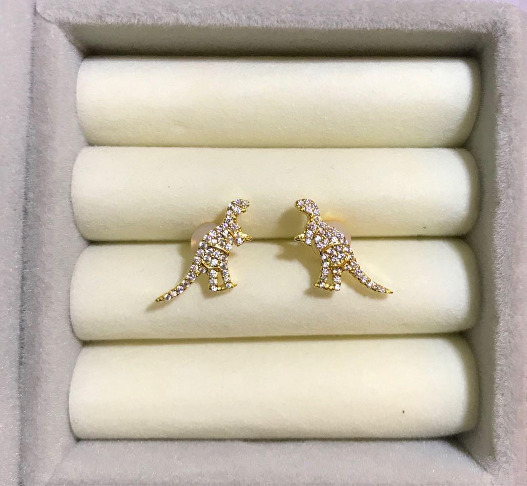 T rex store stud earrings