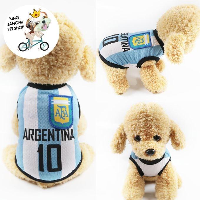 Messi dog jersey top