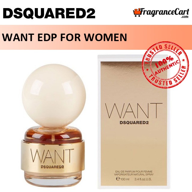 Dsquared2 Want EDP for Women 100ml Eau de Parfum Dsquared