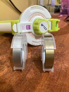 Embossing tape for DYMO/MOTEX Labeler printer