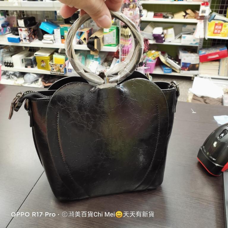 品牌全新FENGTE&XIUQE黑色花苞款側背包 CHINA22*19.5CM 照片瀏覽 4