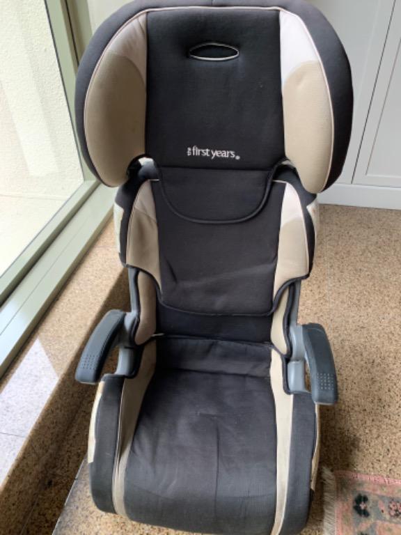 First Year Car Seat with detachable back booster seat