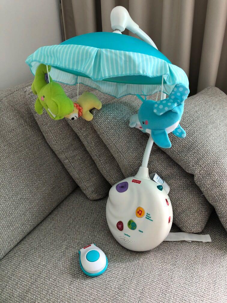 Precious planet projection crib mobile sales