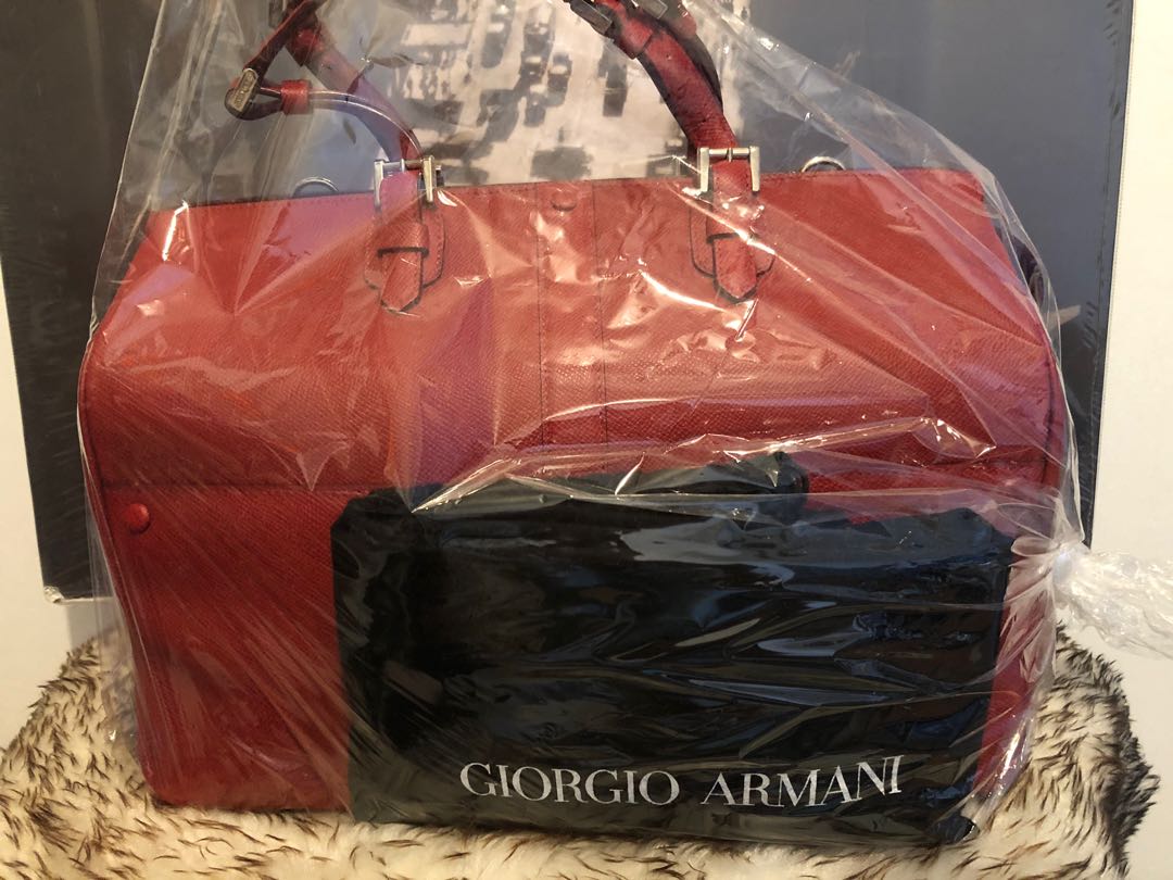 giorgio armani bucket bag