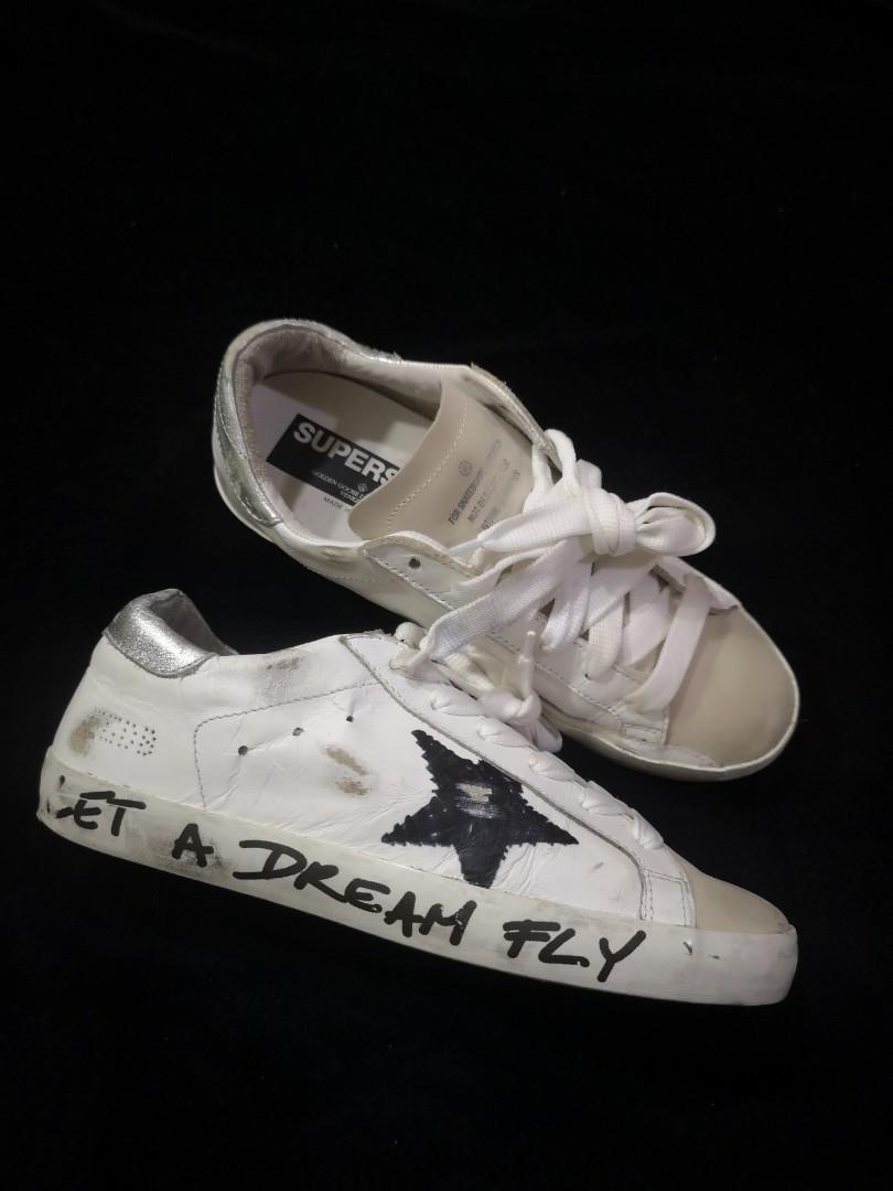 Shoes Let A Dream Fly Golden Goose КЕДЫ GOLDEN GOOSE 'SUPERSTAR