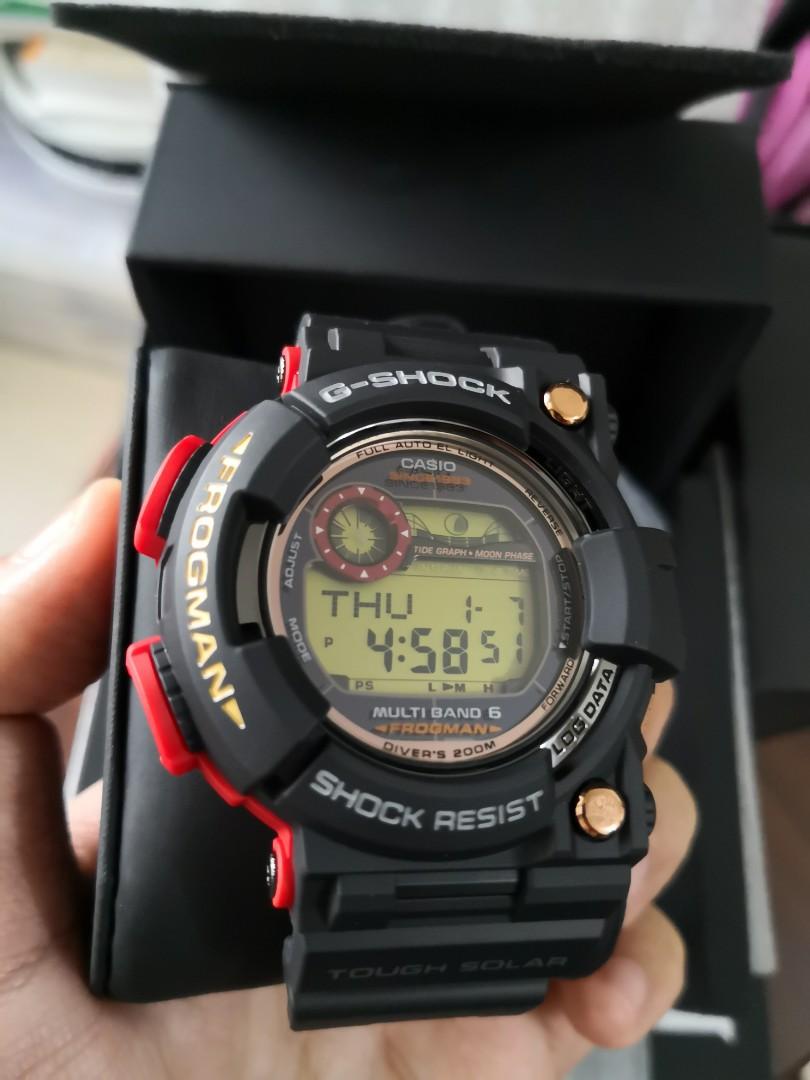 があります ヤフオク! CASIO G-SHOCK フロッグマン GWF-1035F-1