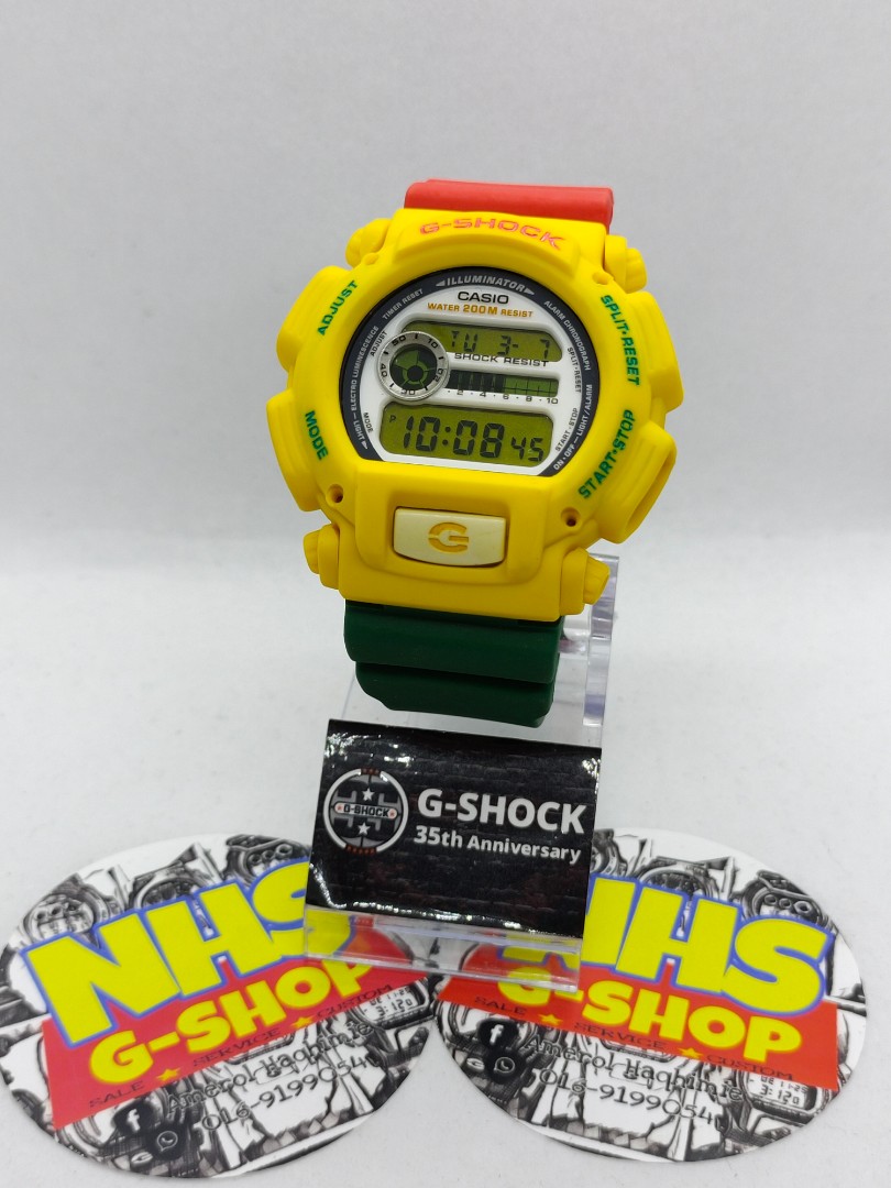 Gshock Rasta Dw 003 Custom Men s Fashion Watches Accessories