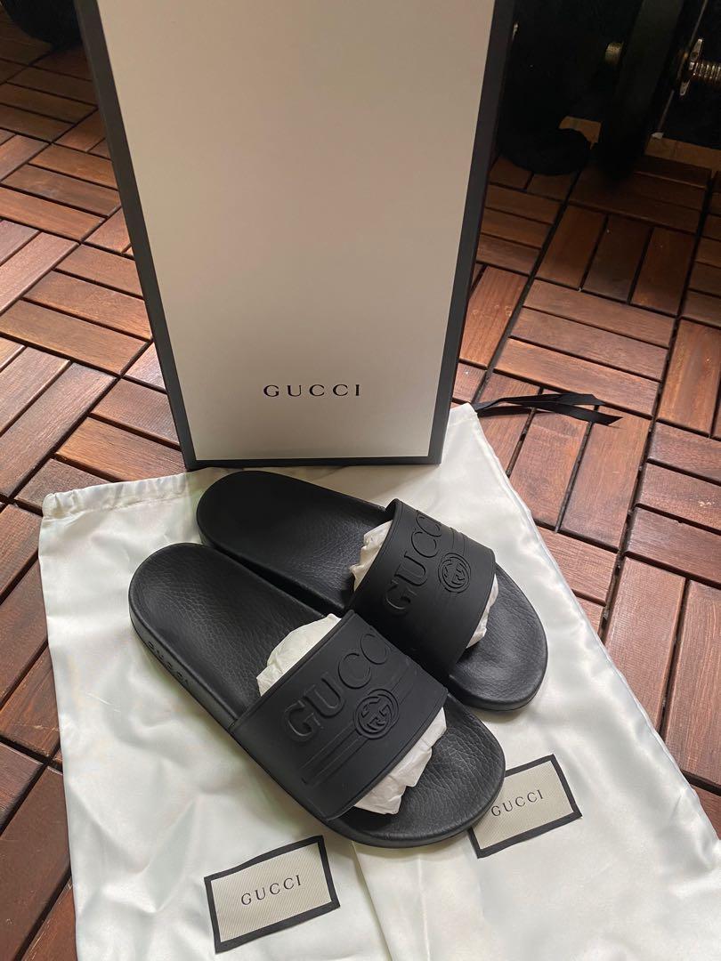 Common sense top gucci slides