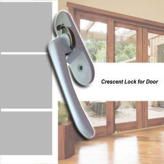 Halfmoon Lock for Sliding Windows/Doors