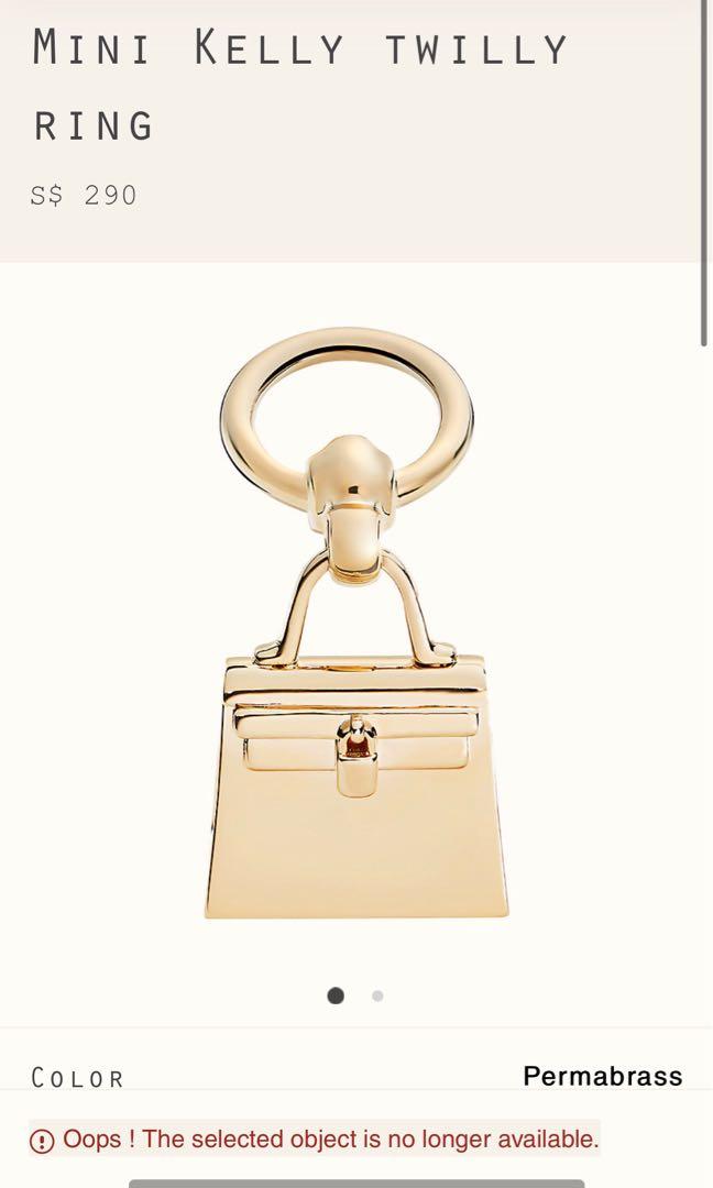 Herm s Mini Kelly Twilly Ring Luxury Accessories on Carousell