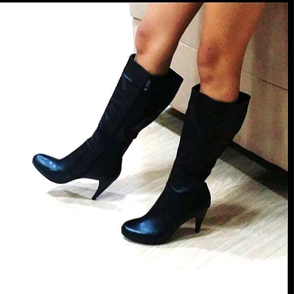 Tall black boots near me