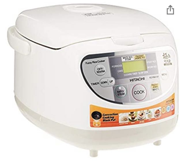 Hitachi RZPMA18Y Multi Function Rice Cooker, TV & Home Appliances