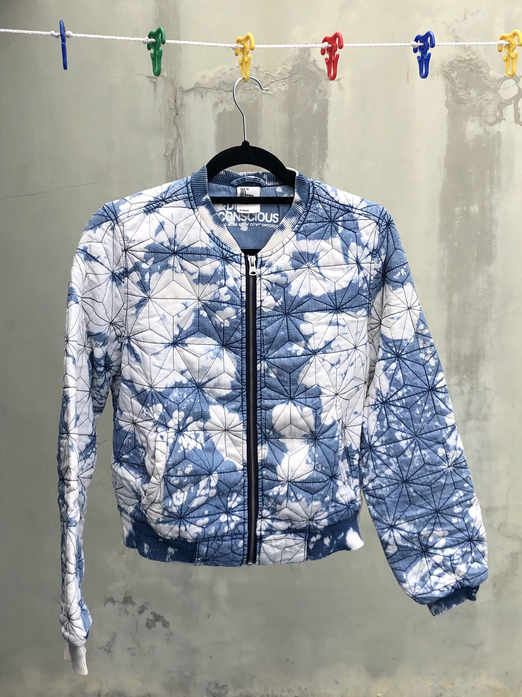H&m conscious denim jacket cheap