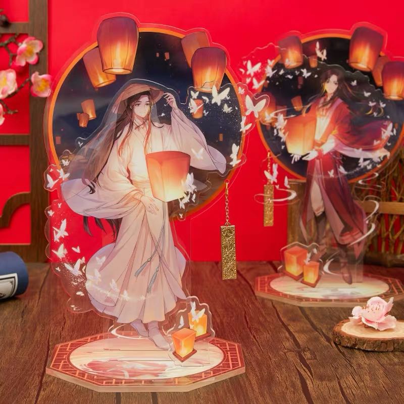 Instock 天官赐福xie Lian Hua Cheng Acrylic Standees Brand New Hobbies Toys Memorabilia Collectibles Fan Merchandise On Carousell