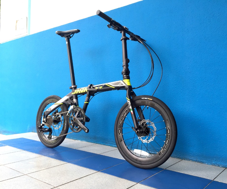 Java Fit 18 Special Edition with stealth aero wheelset hollow crank ...