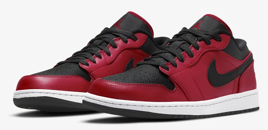 Jordan 1 low reverse banned Men s Fashion Footwear Sneakers on