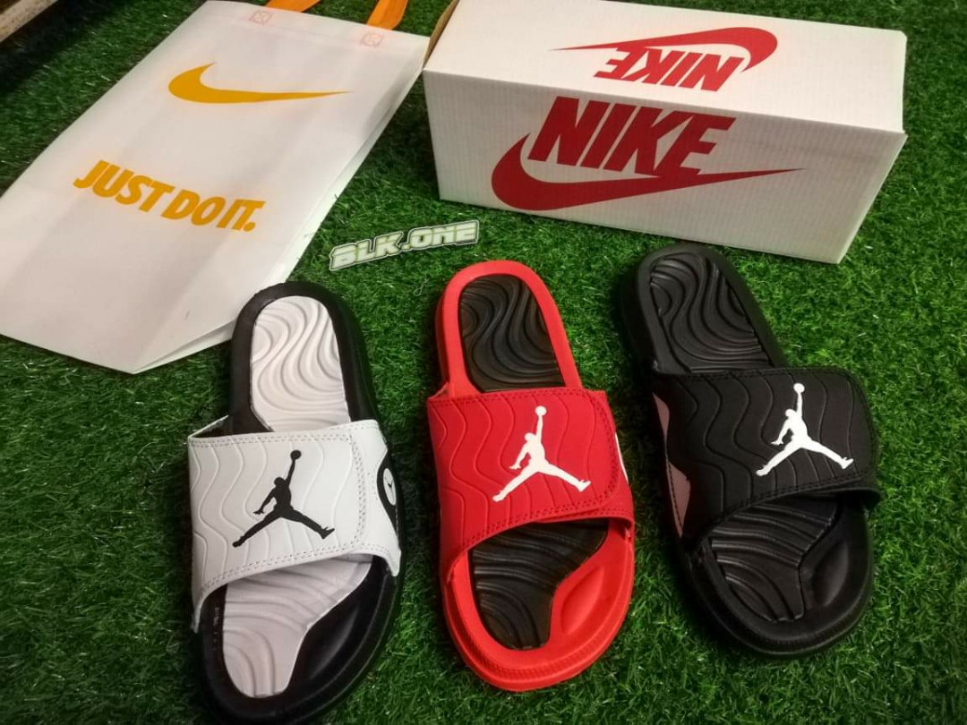 Jordan slides with 2025 strap