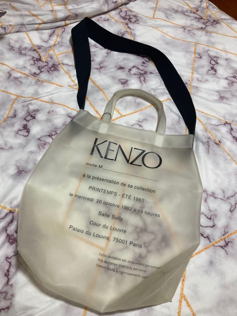 Sac kenzo transparent best sale