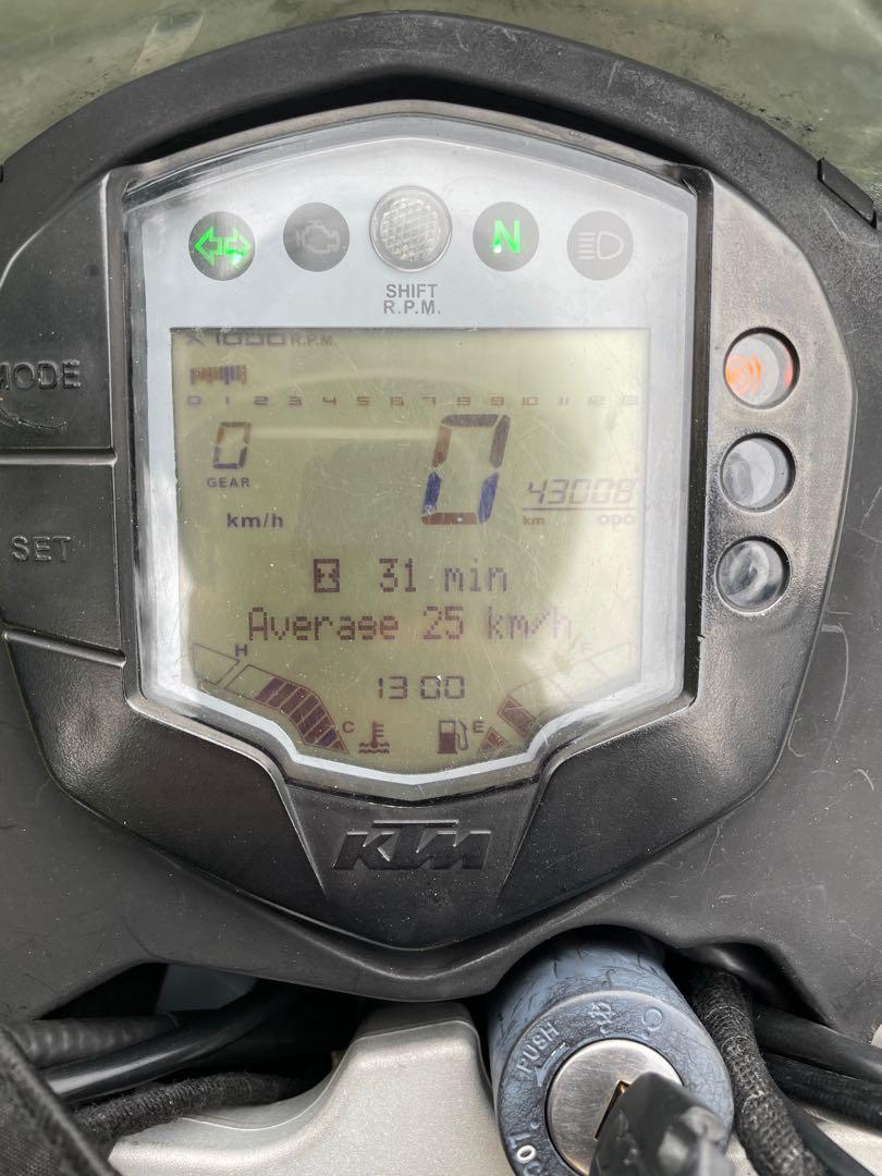 Ktm duke 200 speedometer abs, Motorcycles, Motorcycle Accessories on