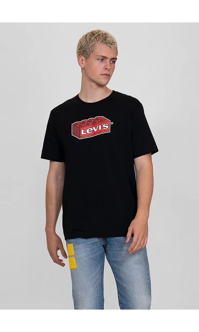 L] Levi's Lego tee t-shirt, Women's Fashion, Tops, Shirts on Carousell