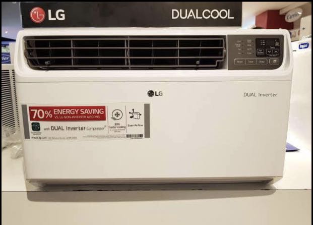 Lg Window Type Dual Inverter Aircon Tv And Home Appliances Air