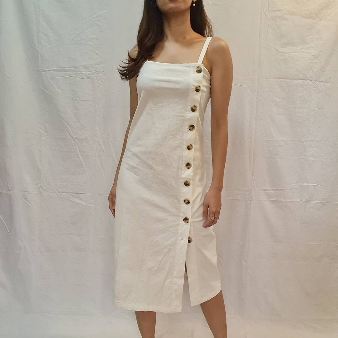 Linen lux shop dress