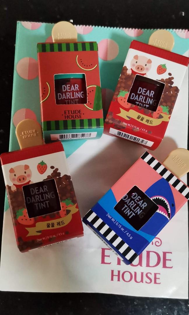 Lip tint (Category: Makeup) located in Quezon City. Submitted by ladypeps (Listing ID 1062641950, Image 1). Description: buy 3 get 1 free.