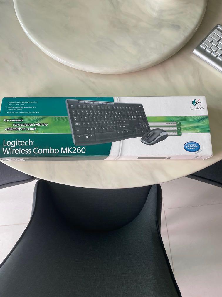 Mk260 Logitech Wireless Keyboard And Mouse MK260, Computers & Tech, Parts ...