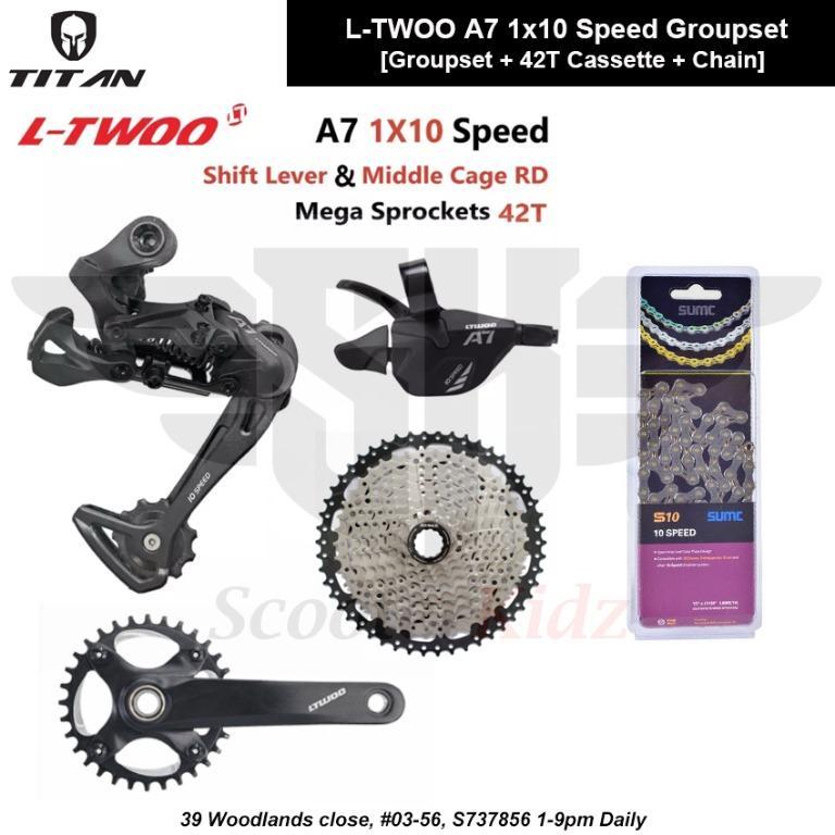 10 speed crank with 11 speed cassette