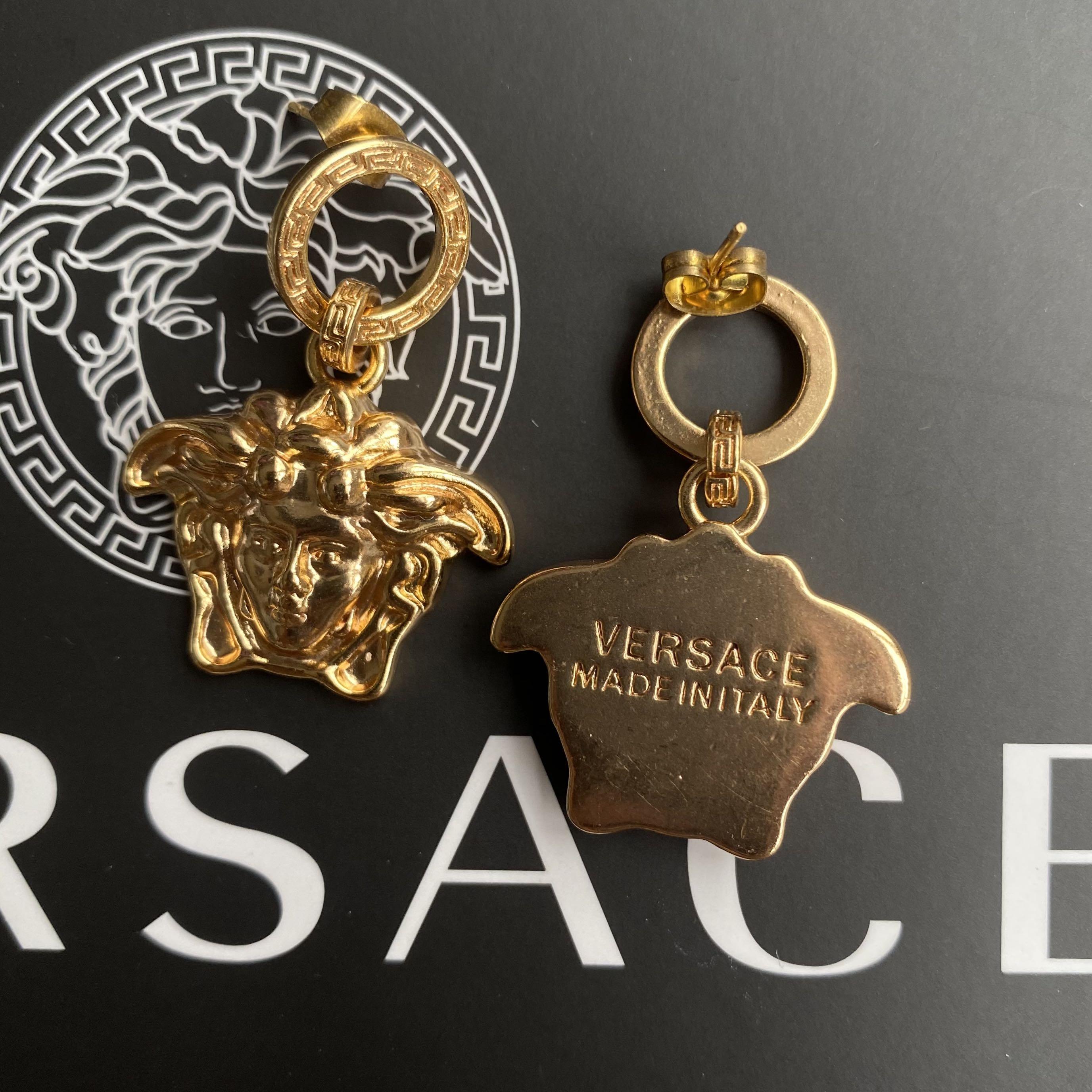 Medusa versace earrings Women s Fashion Jewelry Organisers Earrings on Carousell