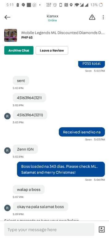 Mobile Legends ML Discounted Diamonds Dias, Video Gaming, Video Games