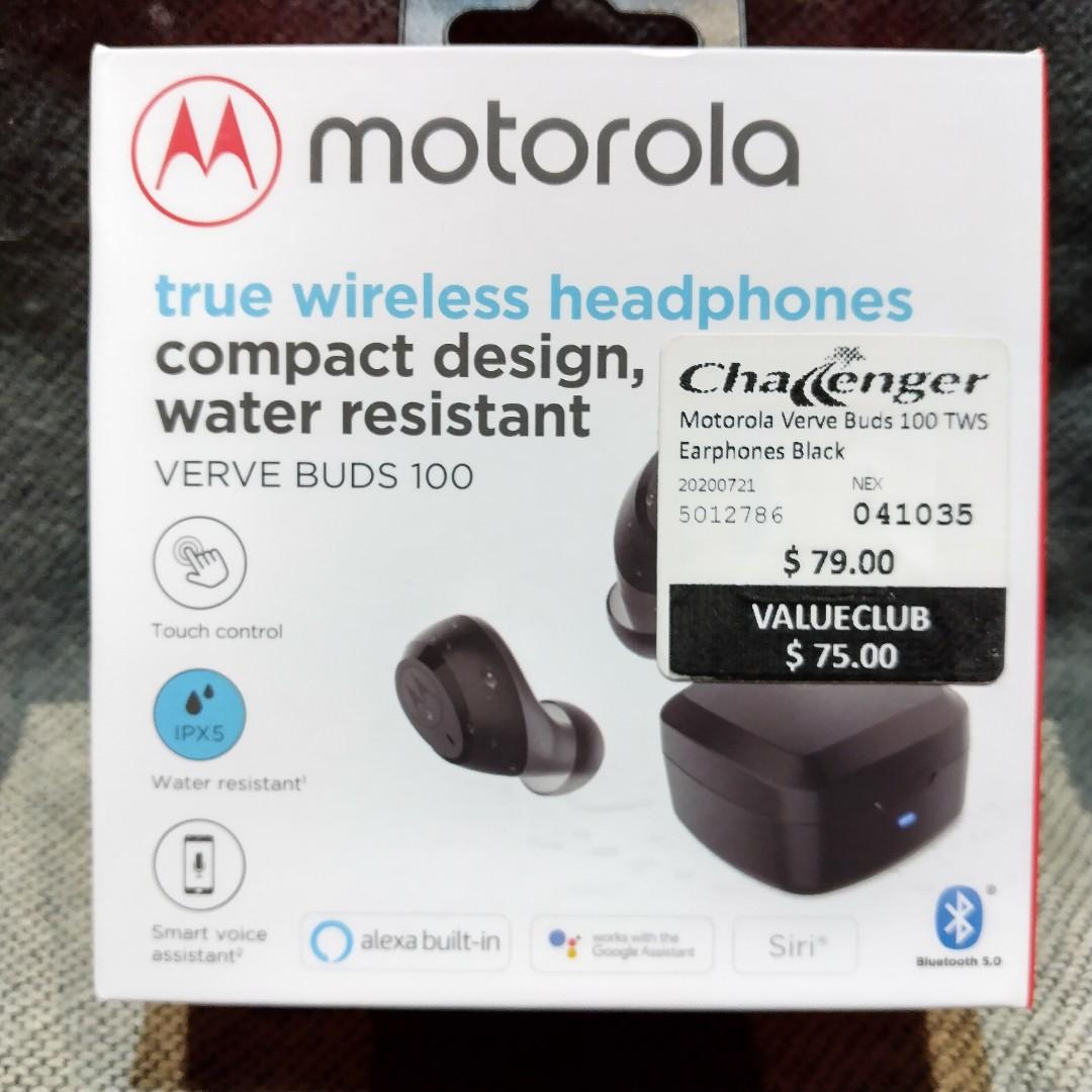 Motorola Verve Buds 100. Bluetooth True Wireless Headphones