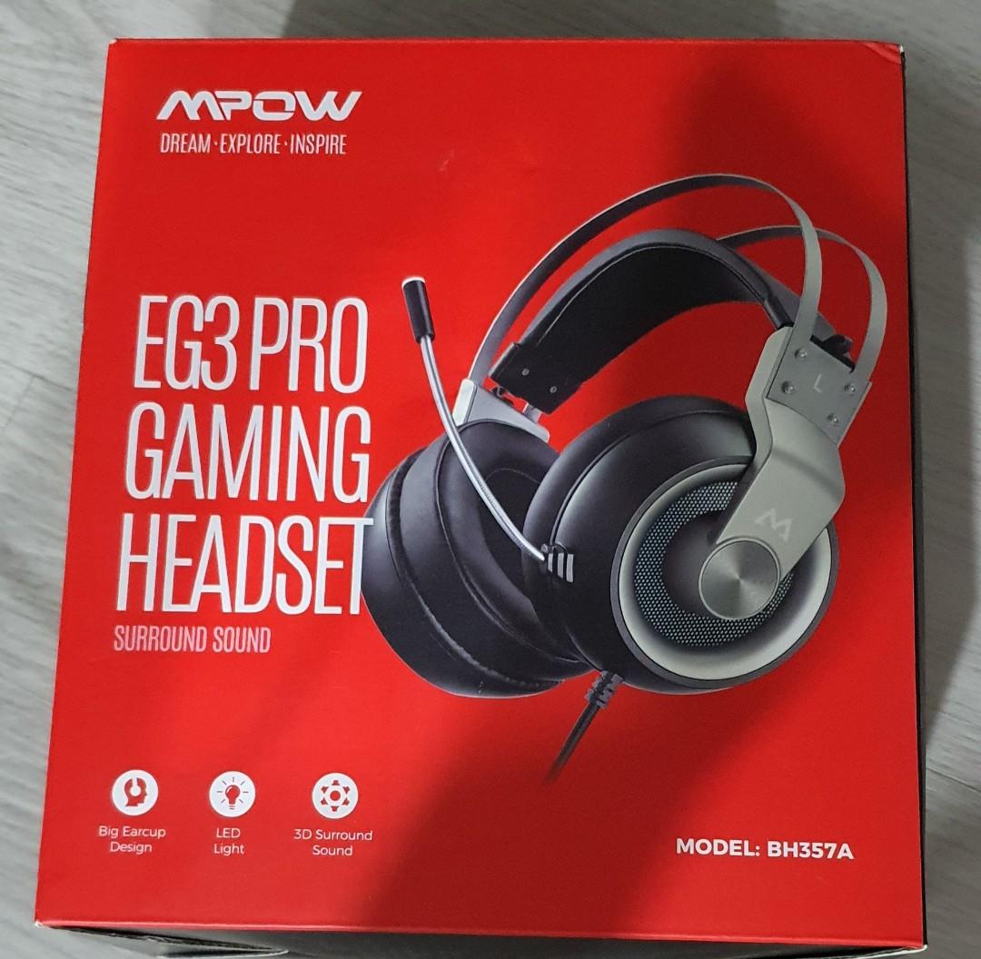 MPOW EG3 PRO GAMING HEADSET(BH357A), Audio, Headphones & Headsets on