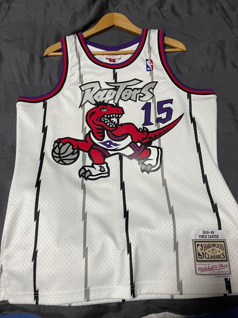 Nba Jersey Vince Carter Mitchell And Ness Raptors Men S Fashion Activewear On Carousell