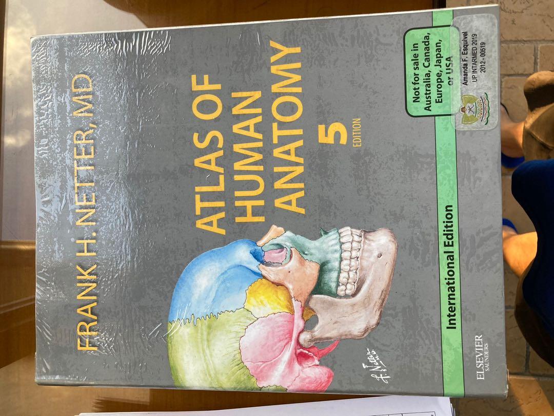 Netter’s Anatomy 5th Edition (Category: Textbooks) located in Quezon City. Submitted by jtfesqui (Listing ID 1062652794, Image 1). Description: Netter’s Color Atlas of Human Anatomy 5th Edition 1,200 PHP Firm Payment - BPI/GCash Shipping only (LBC/ Grab/ Lalamove).