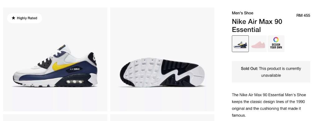 Air max 90 design your deals own