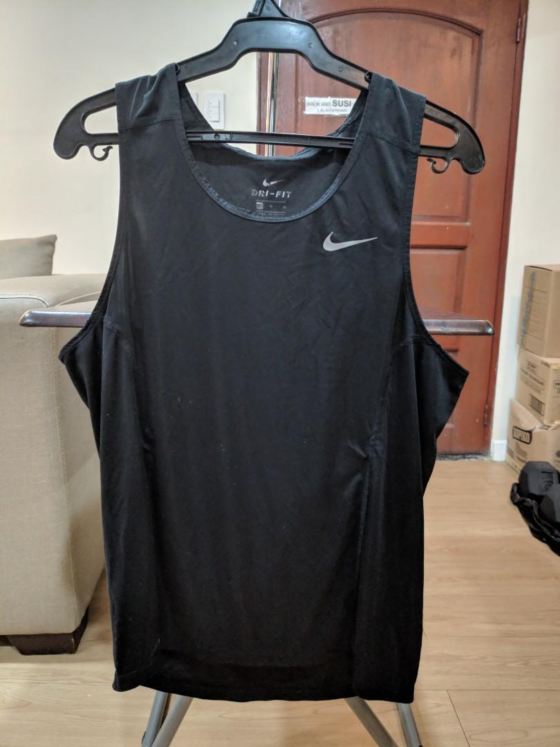 black dri fit tank top
