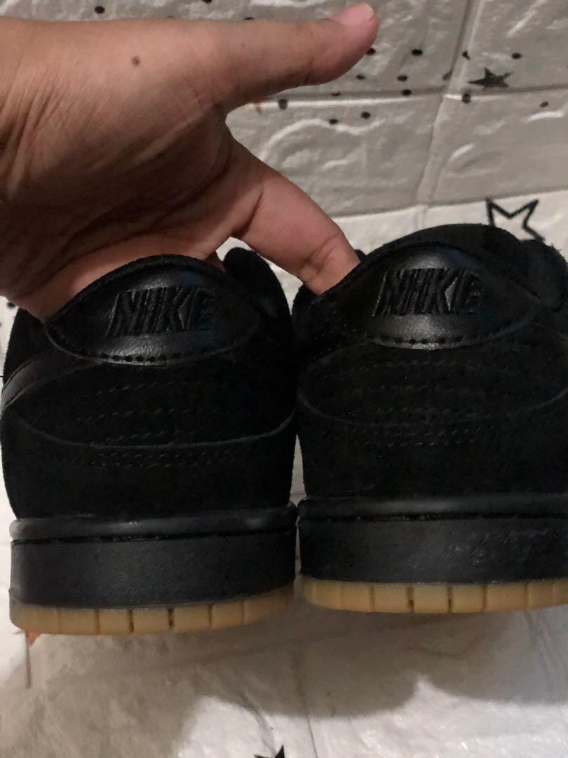 Nikesb Dunk Low Iw Black Gum, Women'S Fashion, Footwear, Sneakers On  Carousell