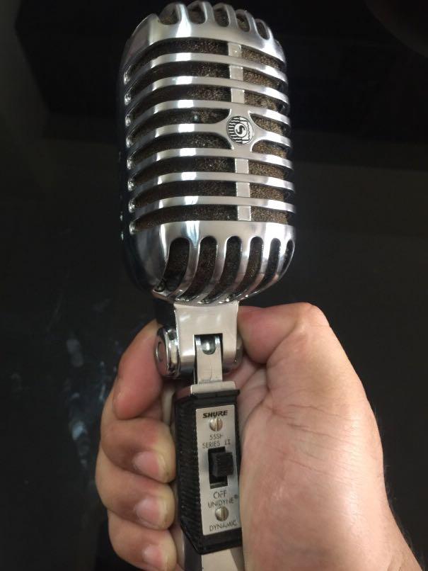 Original Shure Microphone 55SH Series II (Iconic Unidyne Vocal Microphone),  Audio, Microphones on Carousell