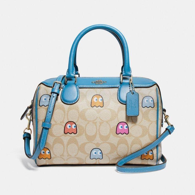 Coach pac man tote cheap