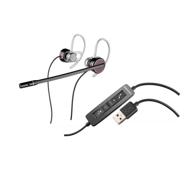 plantronics corded headset with usb connection