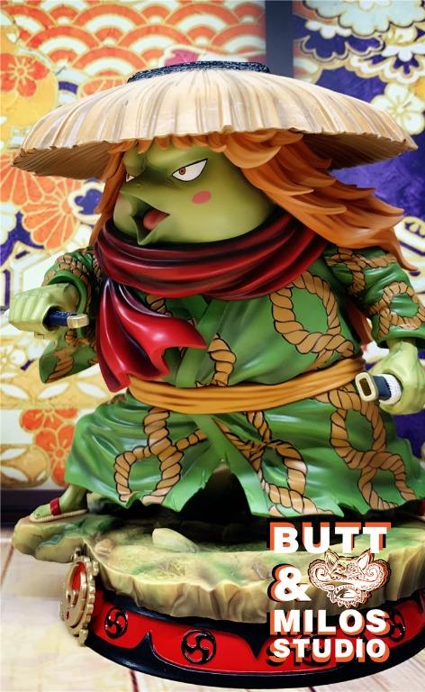 Po Butt Milos Studio One Piece Kozuki Family Kawamatsu Statue Figure Toys Games Action Figures Collectibles On Carousell