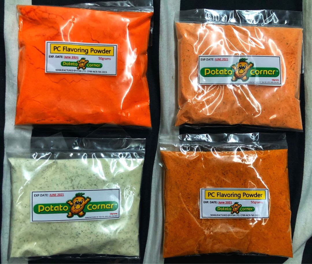 Potato top corner seasoning