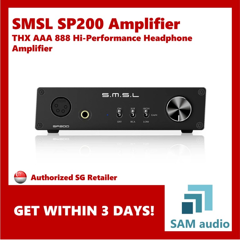 Sg Smsl Sp0 Thx Headphone Amplifier Audio Soundbars Speakers Amplifiers On Carousell