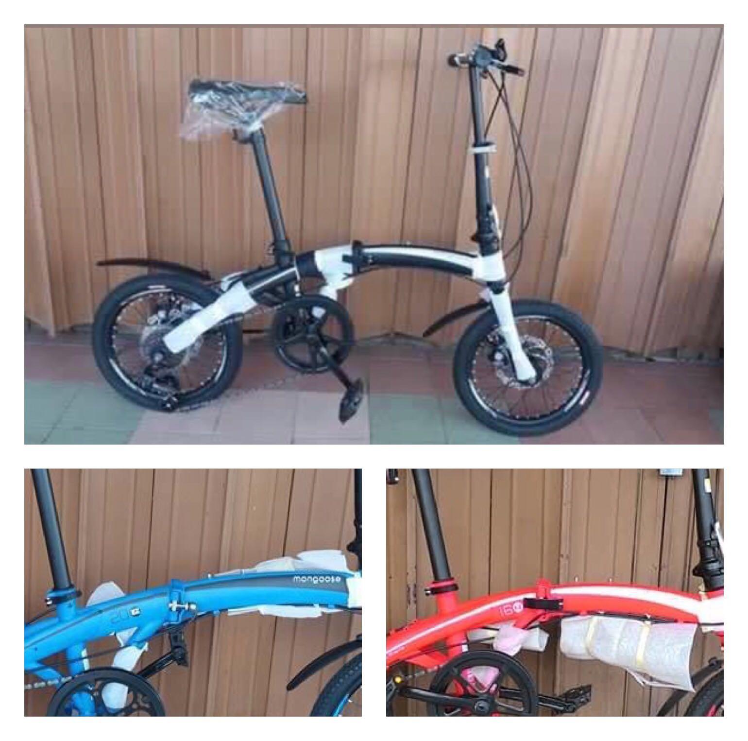 mongoose bike folding